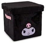 Sanrio Kuromi - Organizador de almacenamiento de felpa de 13 pulgad...