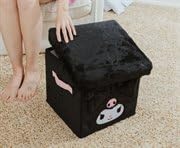 Sanrio Kuromi - Organizador de almacenamiento de felpa de 13 pulgad...