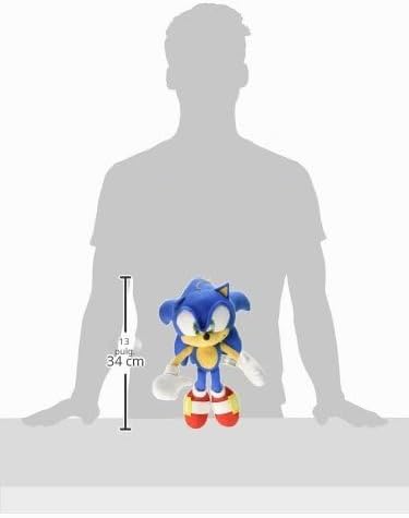 Peluche con relleno de felpa Sonic GE animación GE-52749 Sonic The...