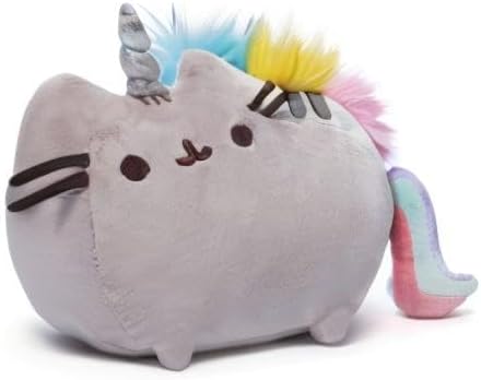 GUND Pusheen Pusheenicorn - Juguete de peluche de 6 pulgadas para m...