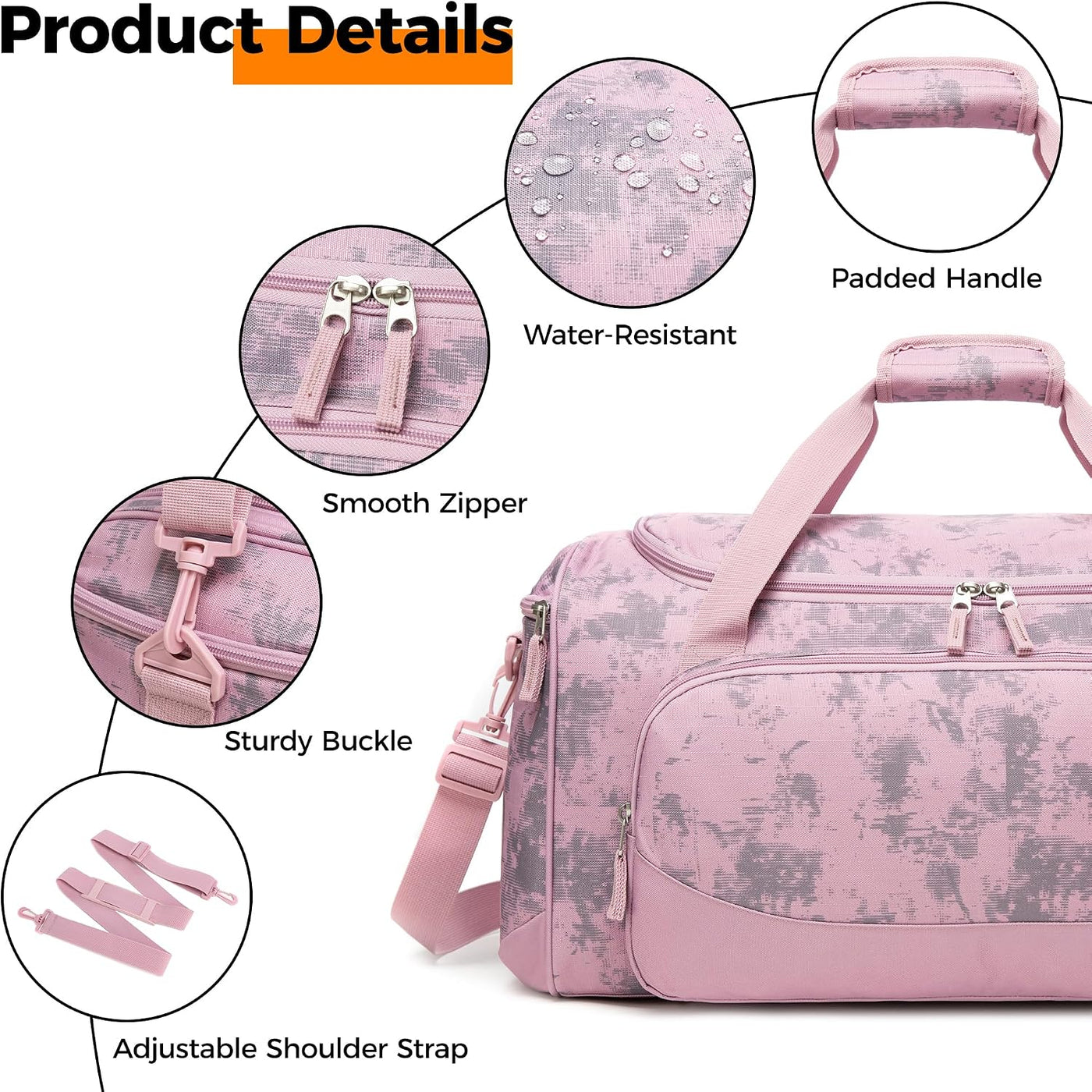 Bolsa de gimnasio para hombres y mujeres