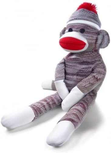 Pennington Bear Company The Original Sock Monkey, tejido a mano, ma...