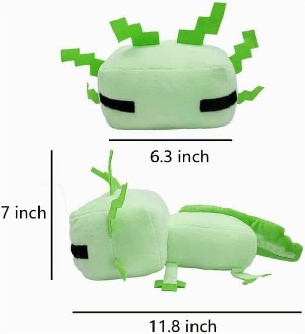 HQRYSH Axolot Juguete de Peluche Relleno Almohada Suave, Adecuado p...