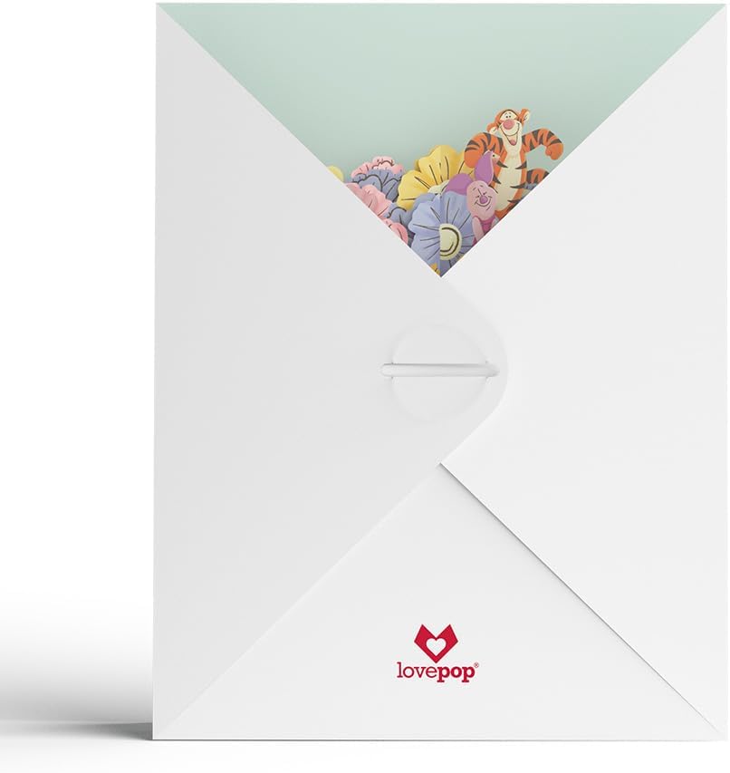 Lovepop Ramo de flores emergentes de papel de Winnie the Pooh de Di...