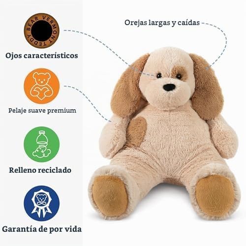Vermont Teddy Bear Peluche gigante para perros de 4 pies | USA Bear...