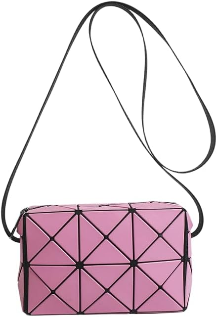 Bolso cuadrado pequeño, rombo geométrico, bolso de la caja de Cupid...