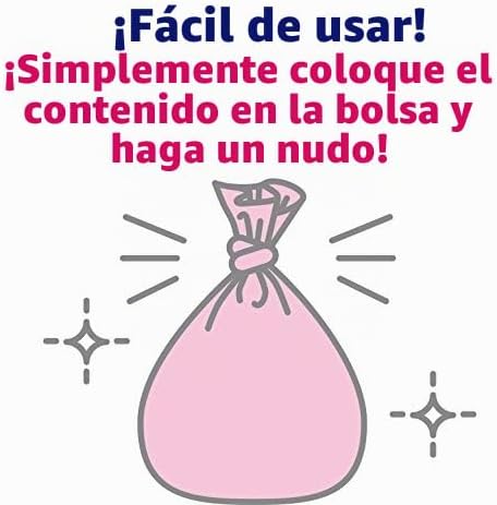 BOS Amazing Odor Sealing - Bolsas de eliminación de pañales para be...