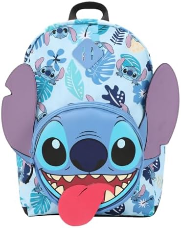 Mochila Disney Stitch Personaje 3D 17"