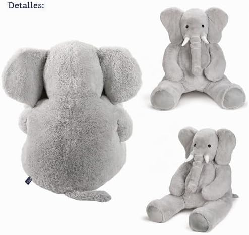 Vermont Teddy Bear Peluche de elefante gigante de 6 pies | USA Bear...