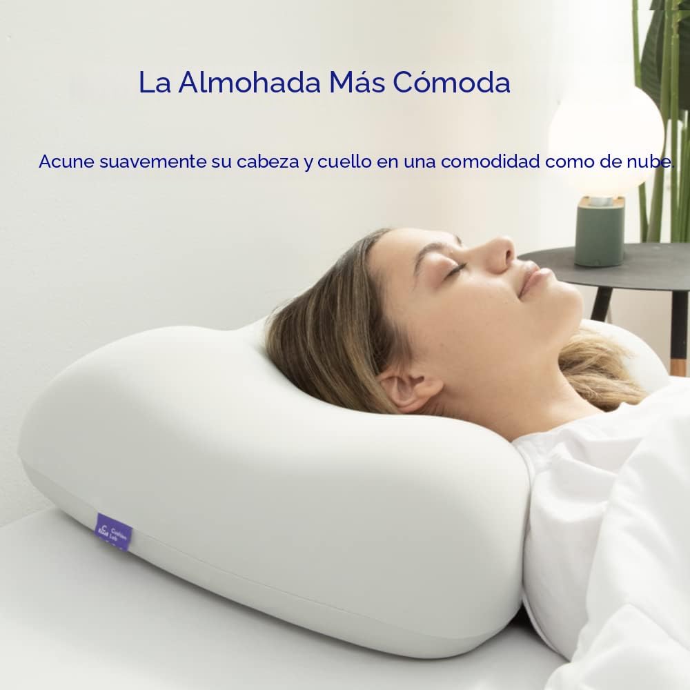 C CUSHION LAB Almohada de sueño profundo, diseño ergonómico patenta...