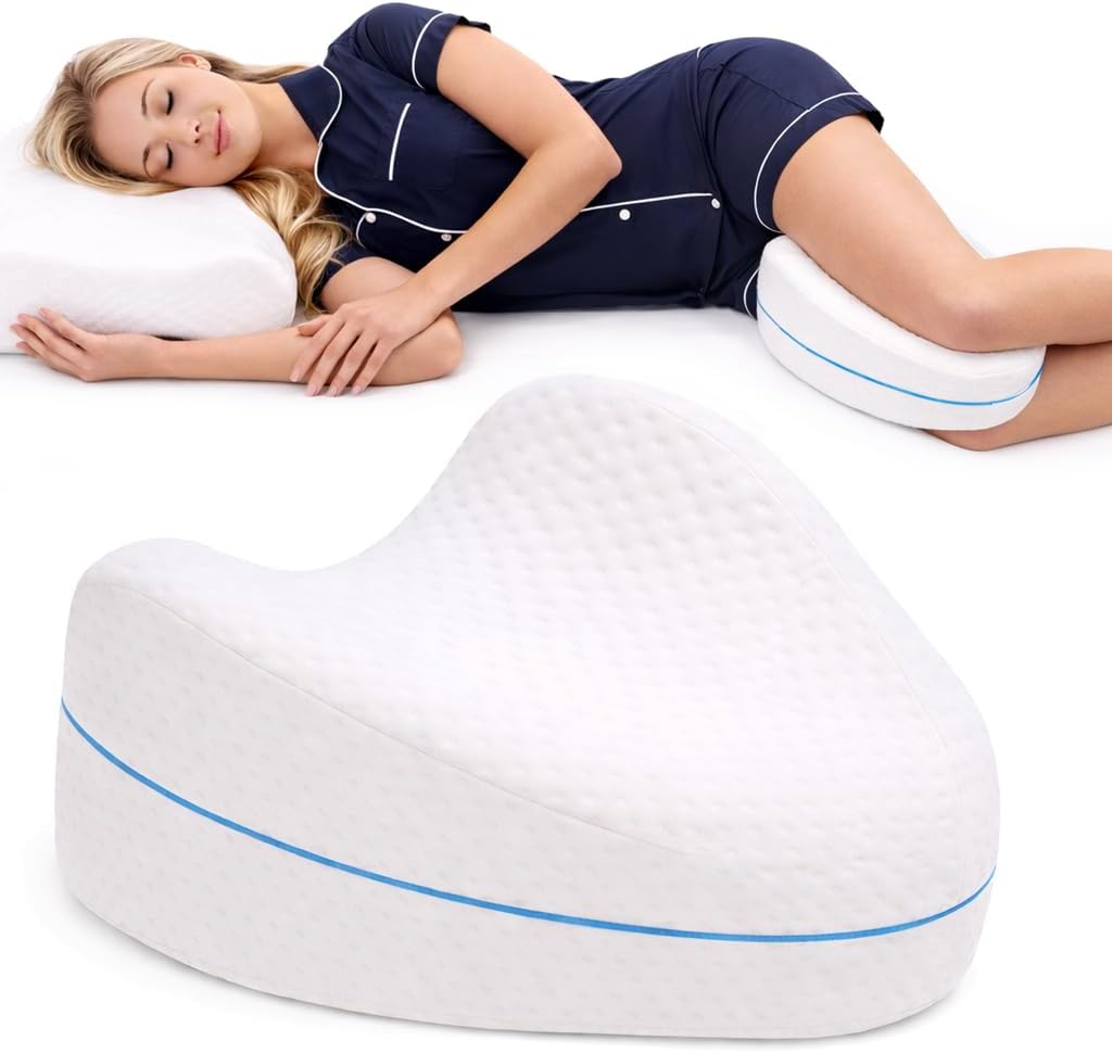 Contour Legacy - Almohada de apoyo de espuma para piernas y rodilla...