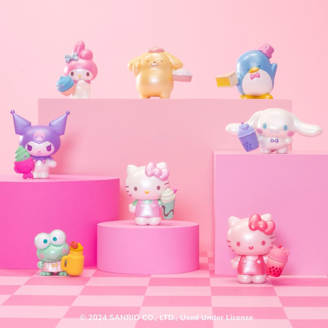 Hello Kitty y amigos Paquete dulce de 8 piezas con accesorios dulce...