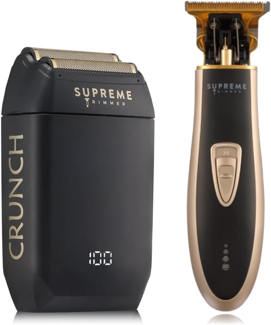 Supreme Trimmer 2-en-1 recortadora en forma de T y afeitadora con l...
