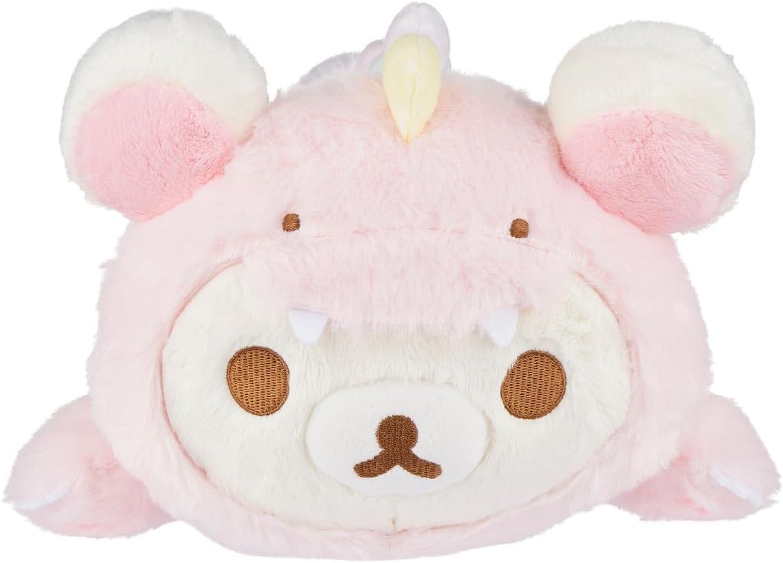Korilakkuma San-X Original Plays with Dino Laydown Series Plush - S...