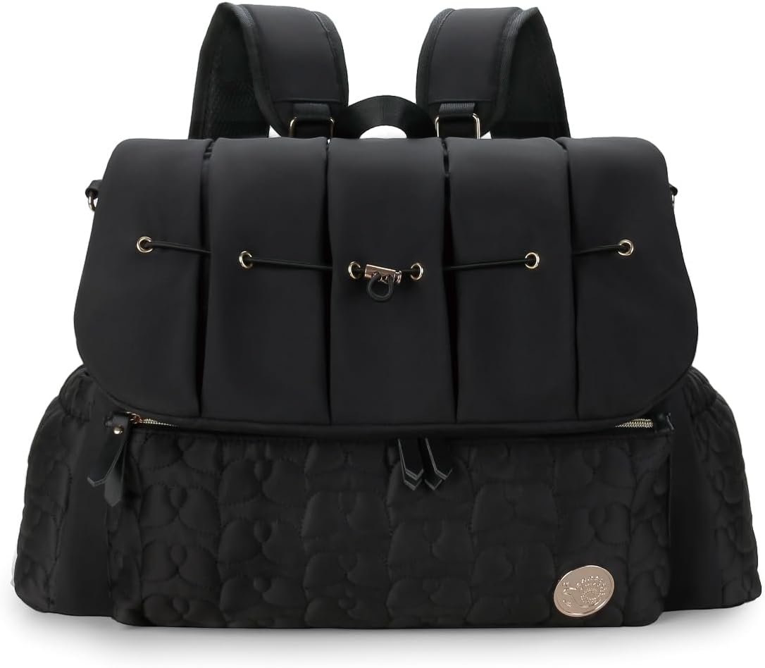 Mochila Lmbabter para pañales, convertible, bandolera, mochila de v...