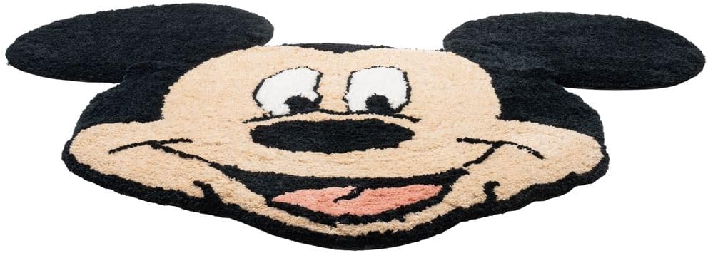 Jay Franco Alfombra de acento mullida de felpa de Disney Mickey Mou...