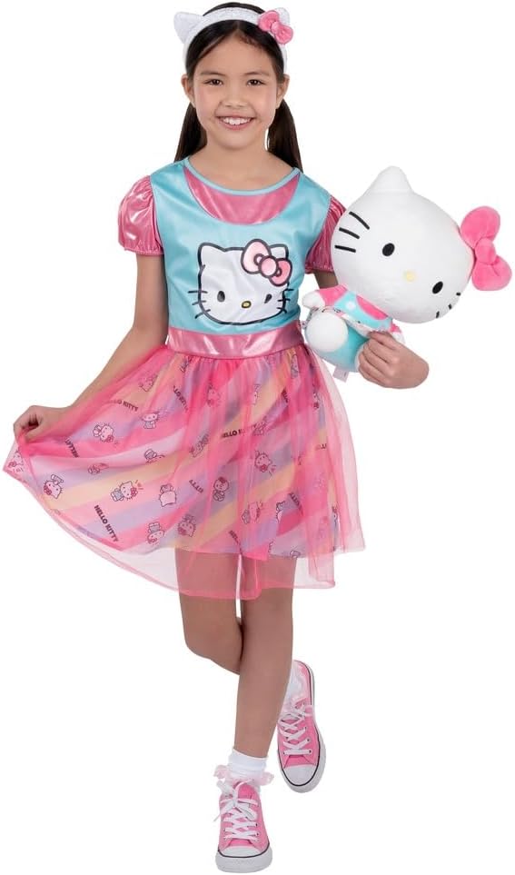 Jazwares Costume Play Hello Kitty - Juego de disfraz oficial para j...