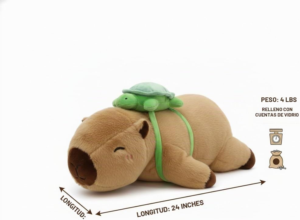 FoxVilla Animales de Peluche con Peso, Animales de Peluche Grandes...