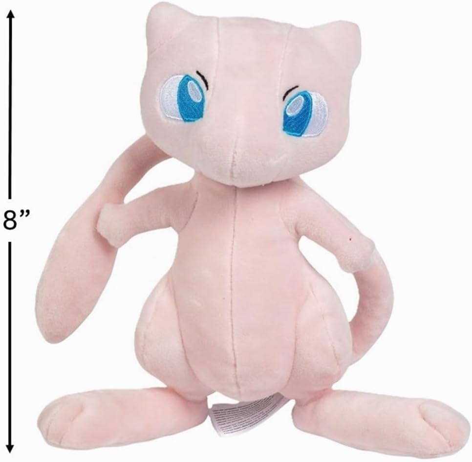 Pokemon Mew - Peluche de 8 pulgadas - Con licencia oficial - Genera...