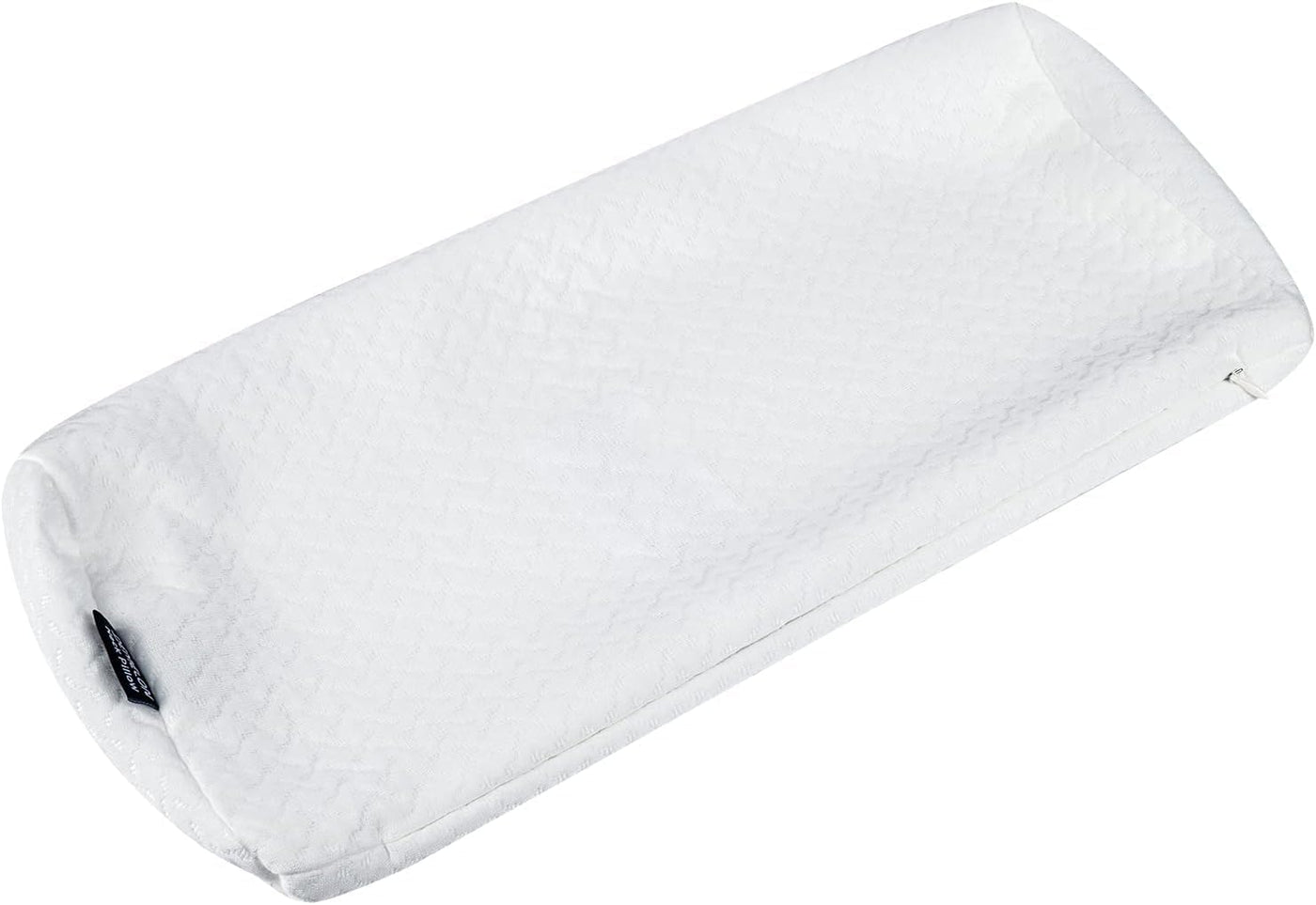 Demelon Funda de almohadas cervicales para el cuello color blanco