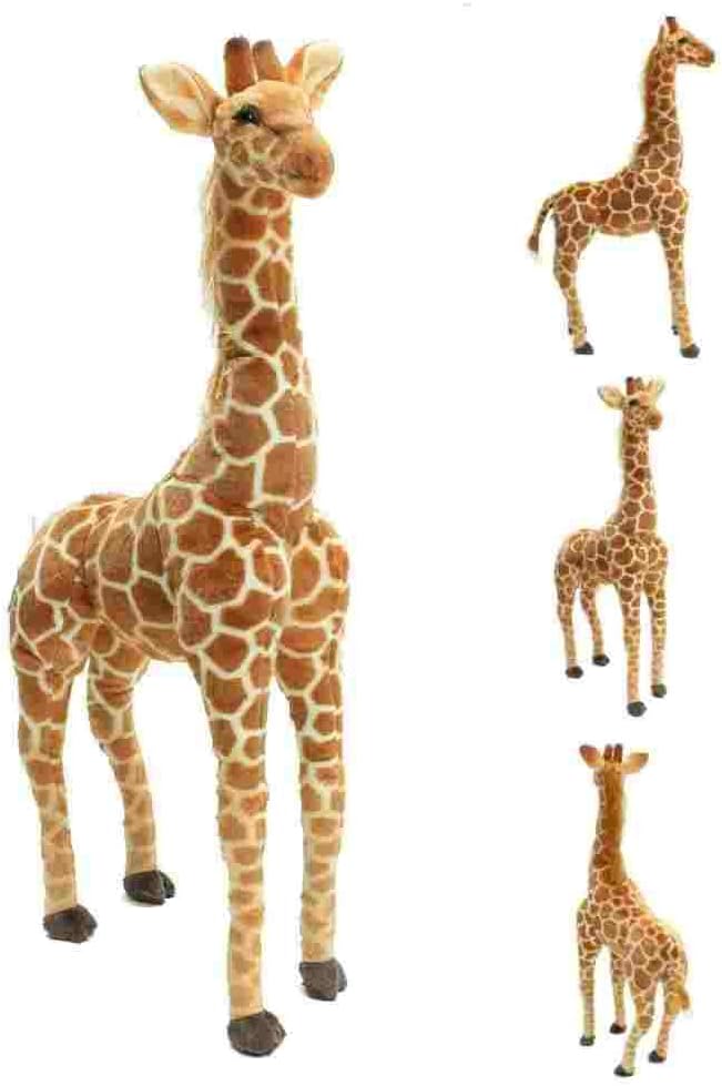 40" grande jirafa de felpa grande grande suave muñeca niño rega...
