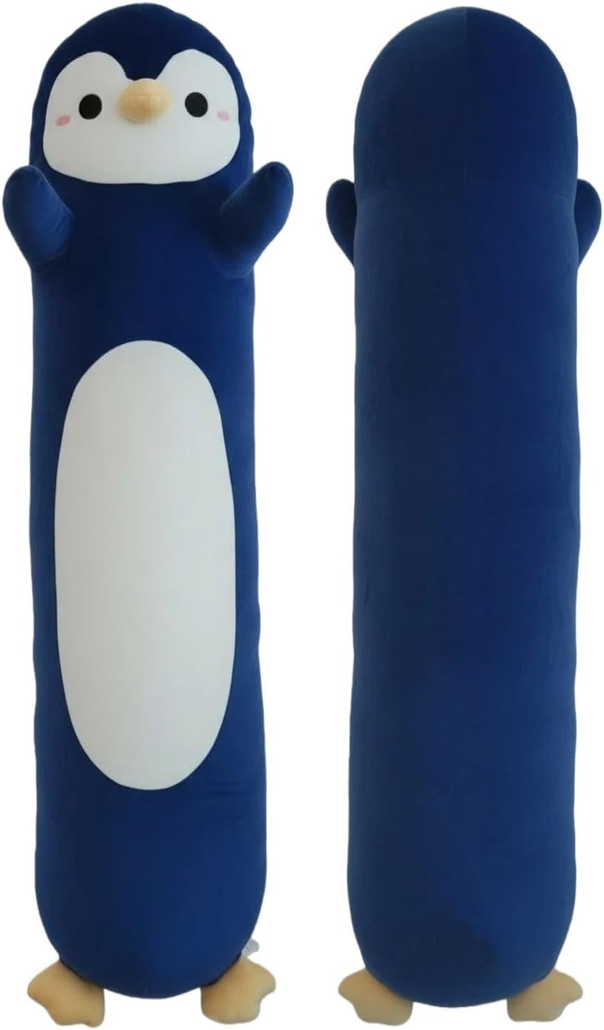 Somao Almohada de peluche de pingüino, animal de peluche de 35.4 pu...