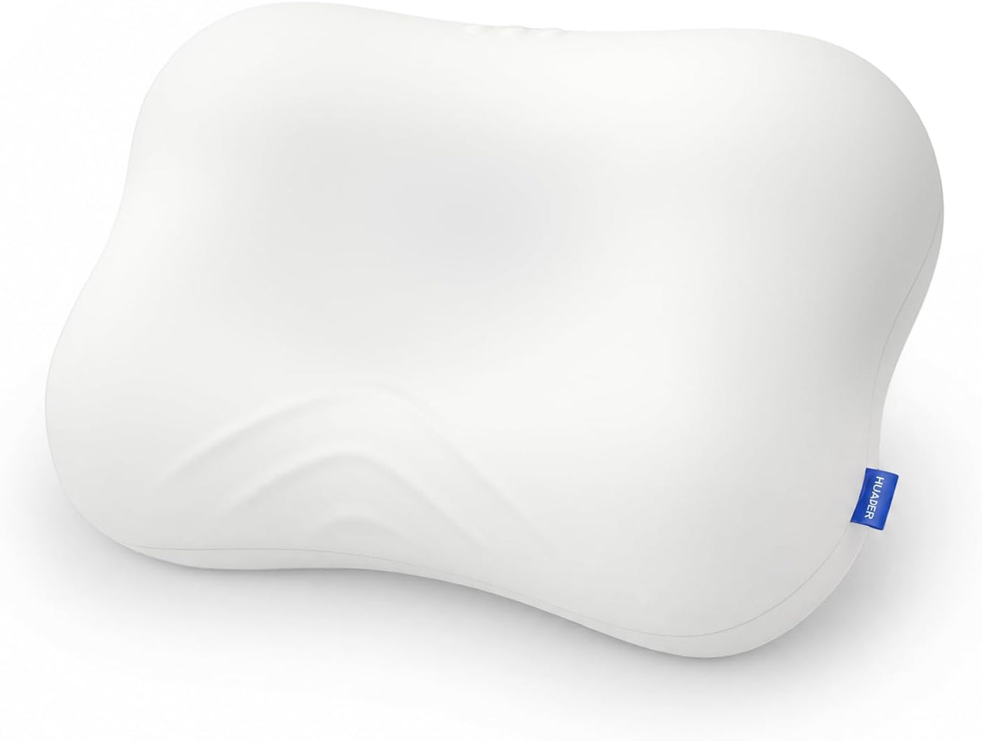 HUADER Almohada cervical para aliviar el dolor de cuello y dormir d...