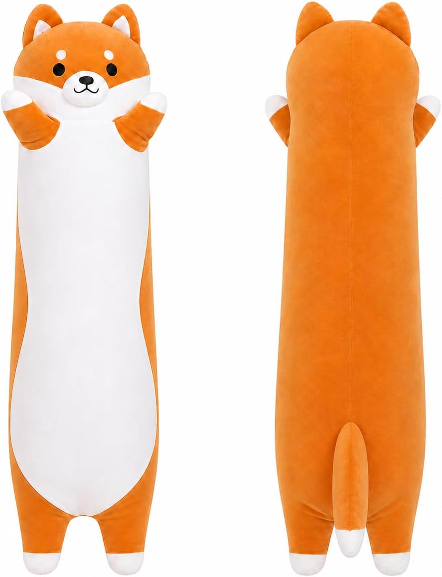 Kashabawangzi Bonita almohada gigante de 36 pulgadas de largo, Shib...