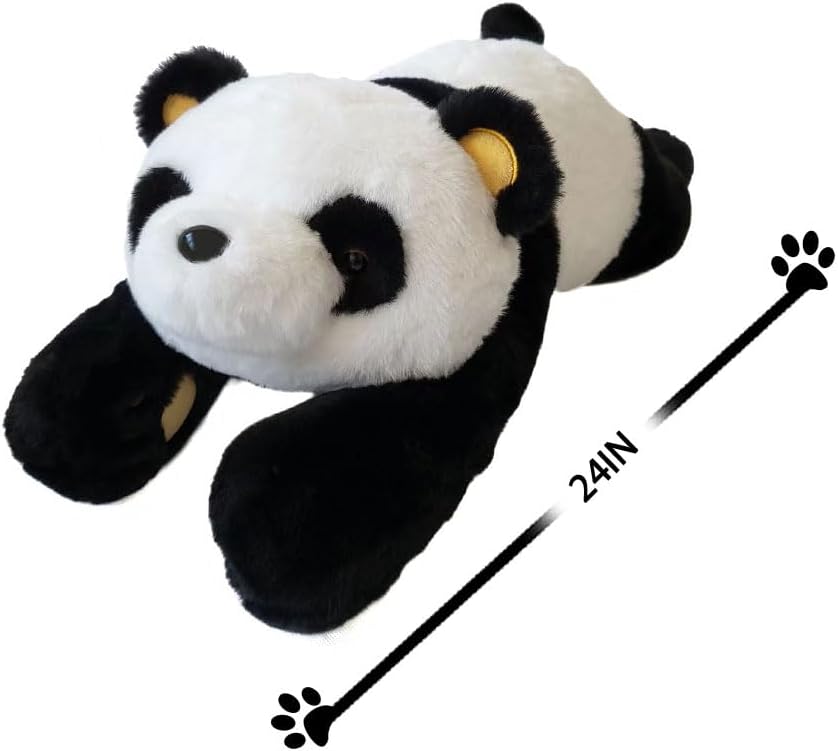 FoxVilla Animales de Peluche Ponderados de Panda de 4 libras, Anima...