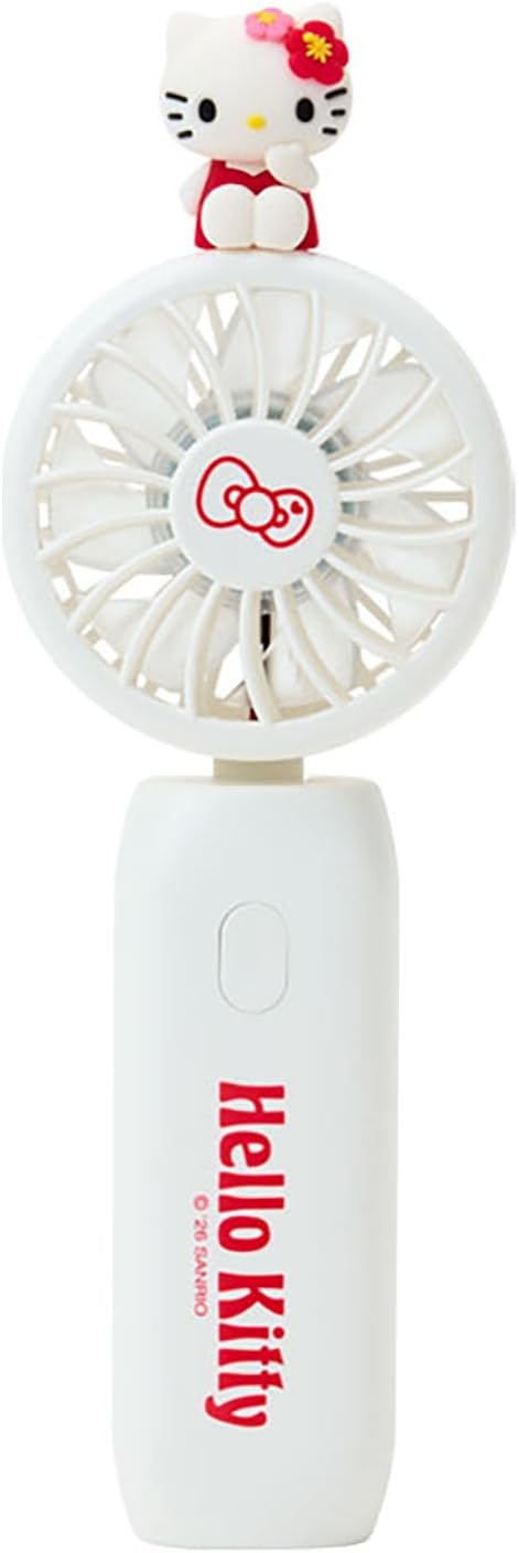 Sanrio 788252 Handy Fan Hello Kitty Blanco