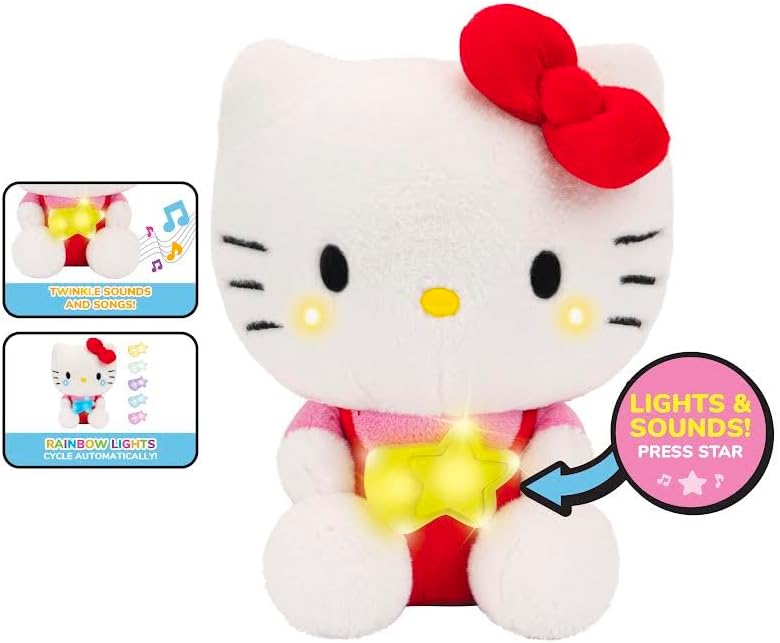 Jazwares Hello Kitty and Friends - Hello Kitty Peluche con Función...