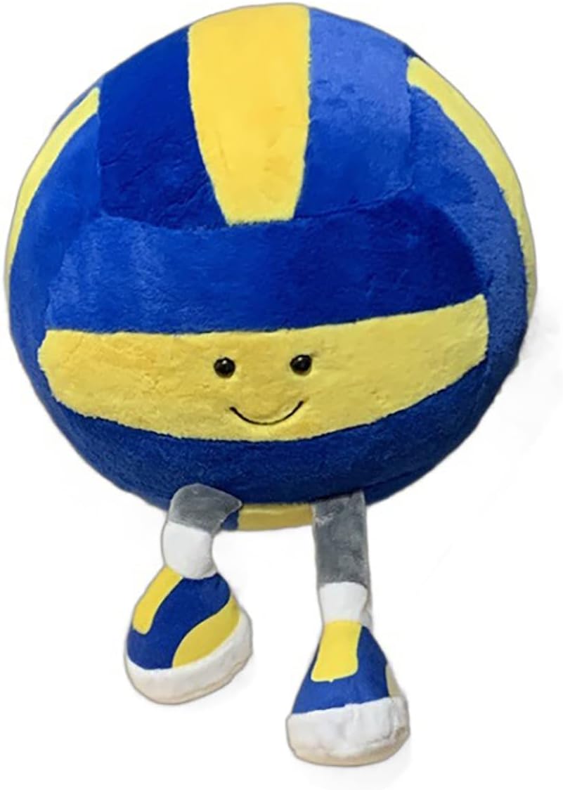 MUALML Cosas Lindas de Voleibol Cojín Deportivo Suave, Divertidos R...