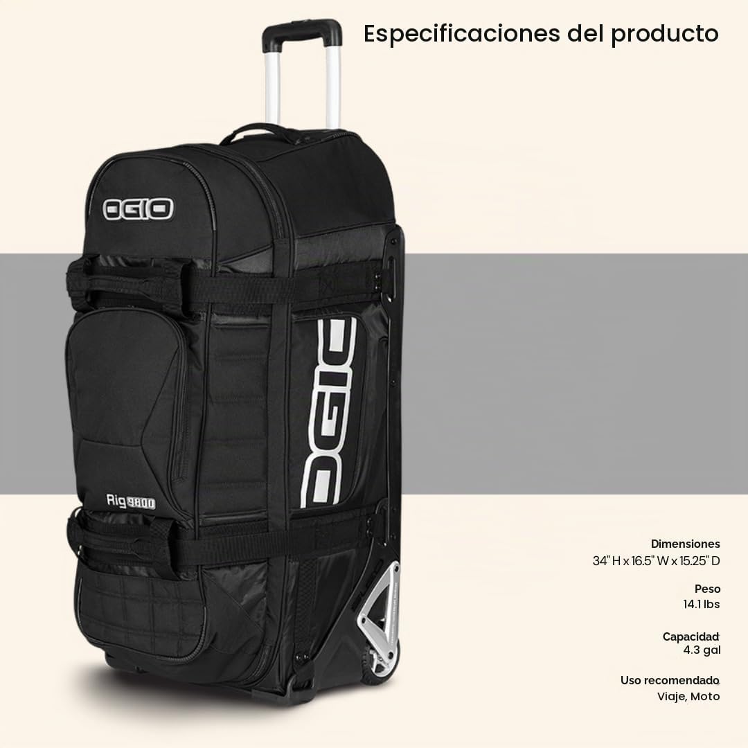 OGIO RIG 9800 Maleta con ruedas (sigilo)