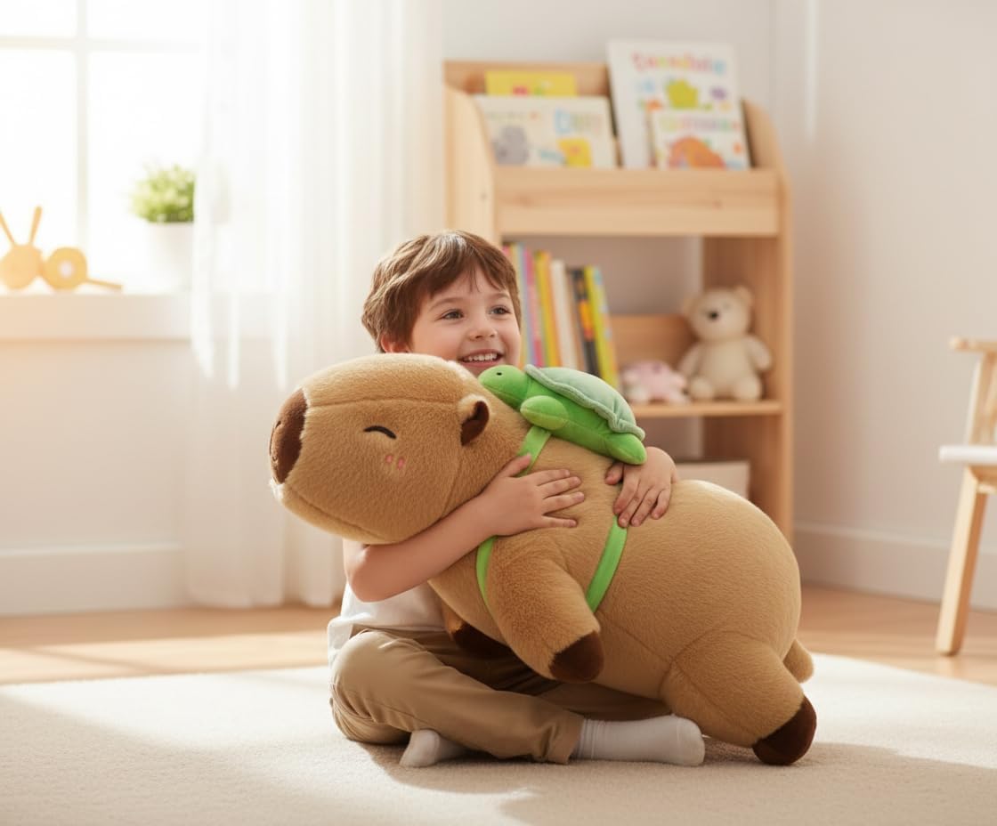 FoxVilla Animales de Peluche con Peso, Animales de Peluche Grandes...