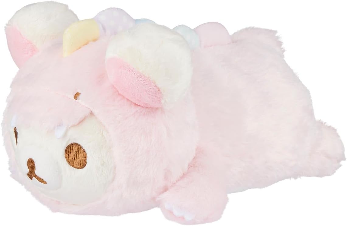 Korilakkuma San-X Original Plays with Dino Laydown Series Plush - S...
