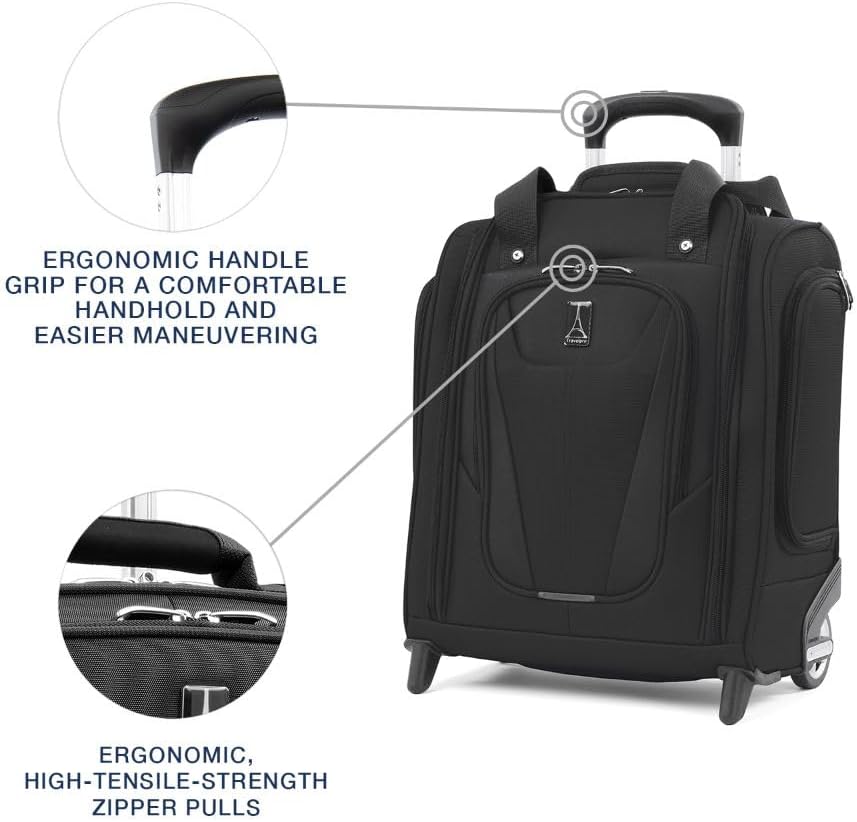 Travelpro Maxlite 5 Softside - Maleta ligera con 5 bolsillos, compa...