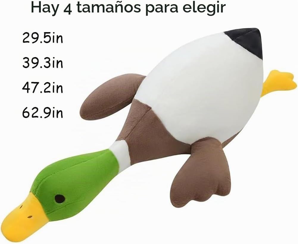 Pasrdqoyp Peluche de Pato Real, Animales de Peluche de Pato Real, A...