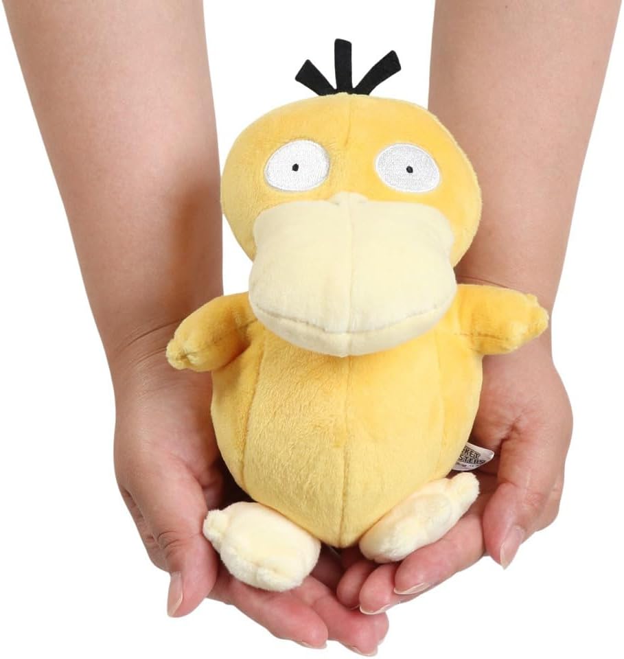 Sanei Pokemon All Star Series Psyduck - Peluche de 7 pulgadas, amar...
