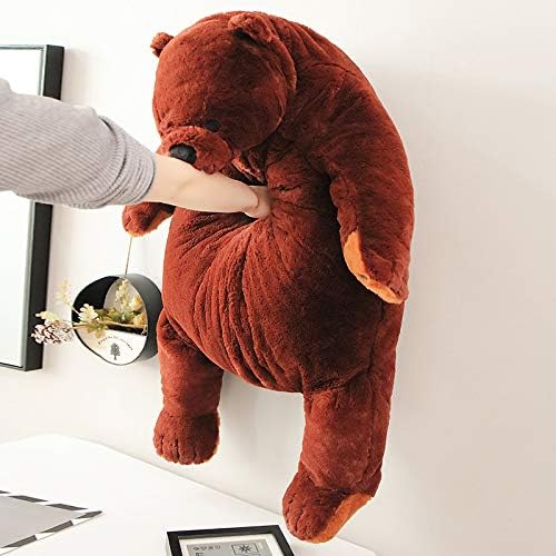 SNOWOLF Djungelskog - Oso de peluche gigante (39.4 in), color marró...
