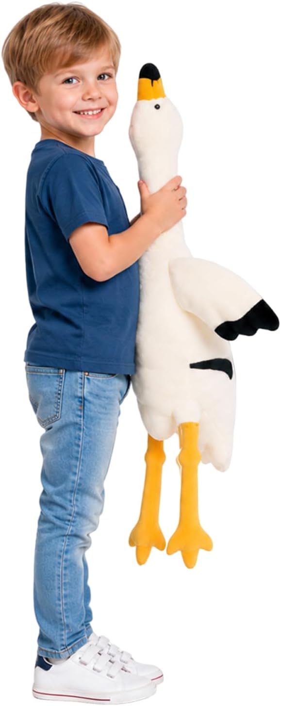 TEFU Peluches Almohadas de Animales Suaves Regalos para niños Blanc...