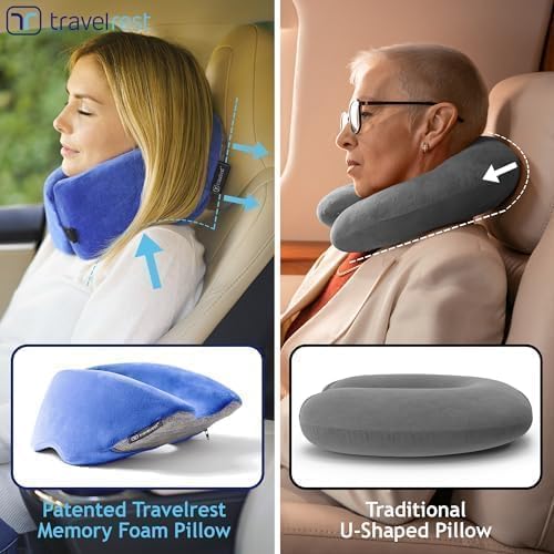 Almohada de apoyo para el cuello TRAVELREST Nest - Esenciales de vi...