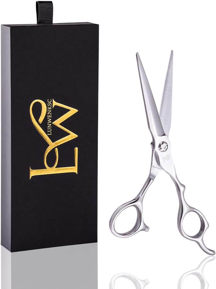 Tijeras de corte de cabello profesionales, se someten a un riguroso...