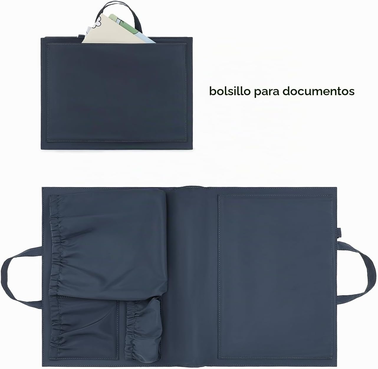 Lmbabter Organizador extraíble con bolsillo aislado, bolsa de pañal...
