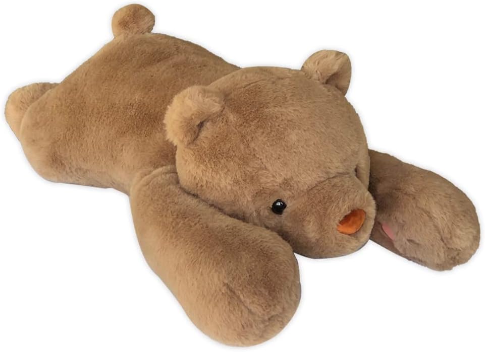 FoxVilla Oso de 4 libras de peluche con peso, peluches de felpa con...