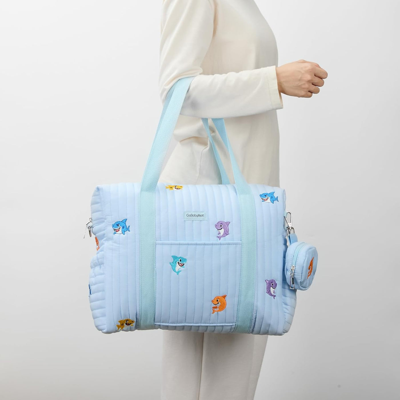 GOBABYMART Set de 3 Bolsos de Pañales, Bolsa Hospitalaria para Part...