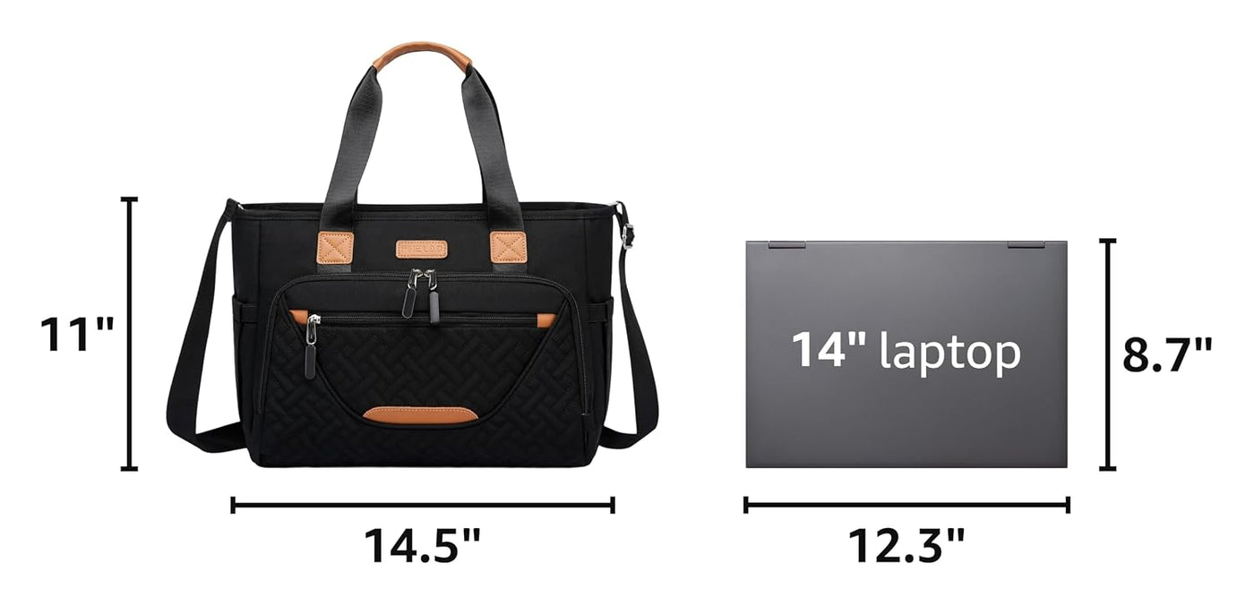 Bolsa de pañales FHELAD, bolso de pañales 4 en 1 con compartimento...
