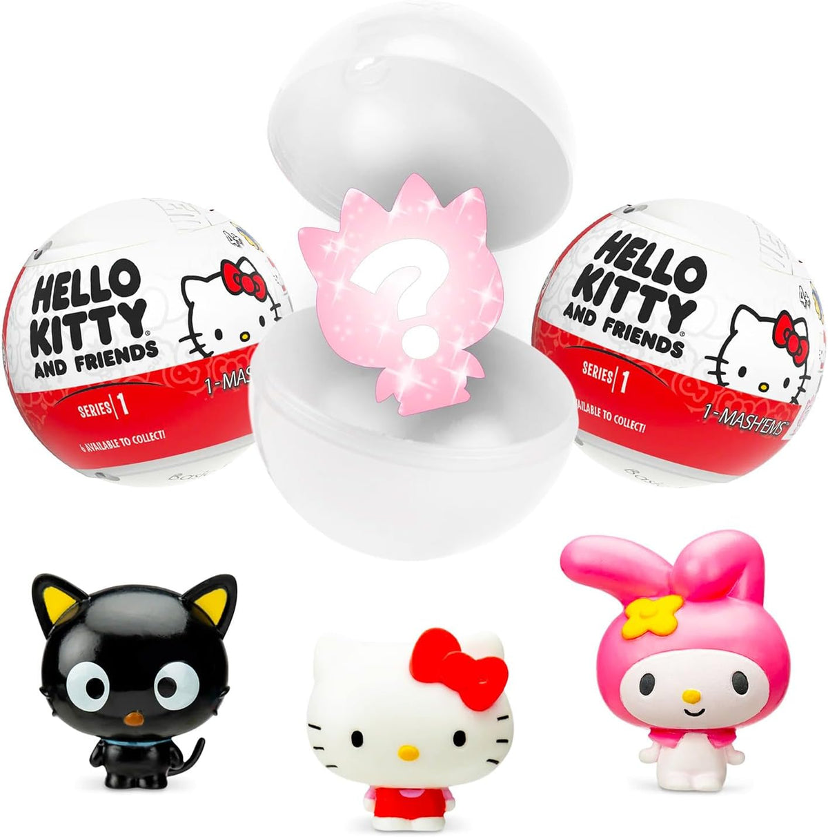 Hello Kitty Regalos de fiesta de bolas ciegas \u2013 Paquete de 4 m...