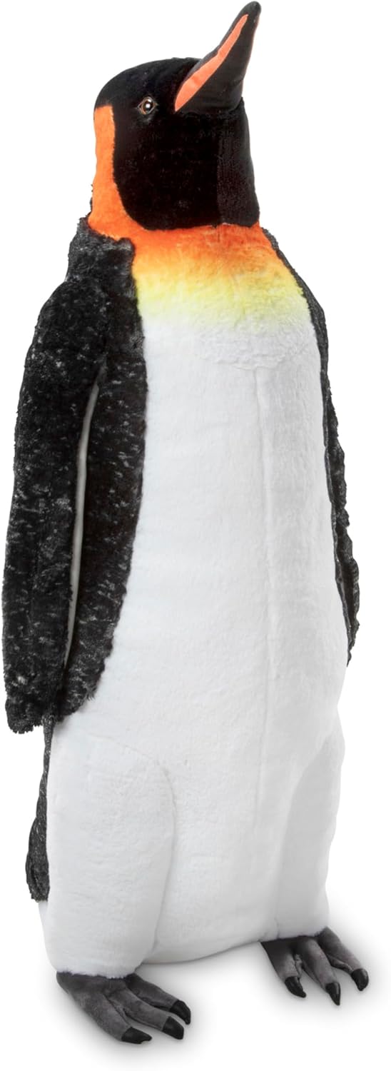 Melissa & Doug Peluche gigante realista de pingüino emperador d...