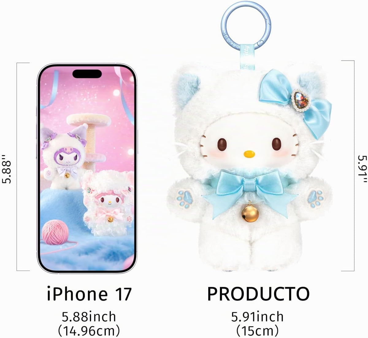 MINI LIKE Kuromi My Melody Sweet Piano Shining Meow Series - Caja c...