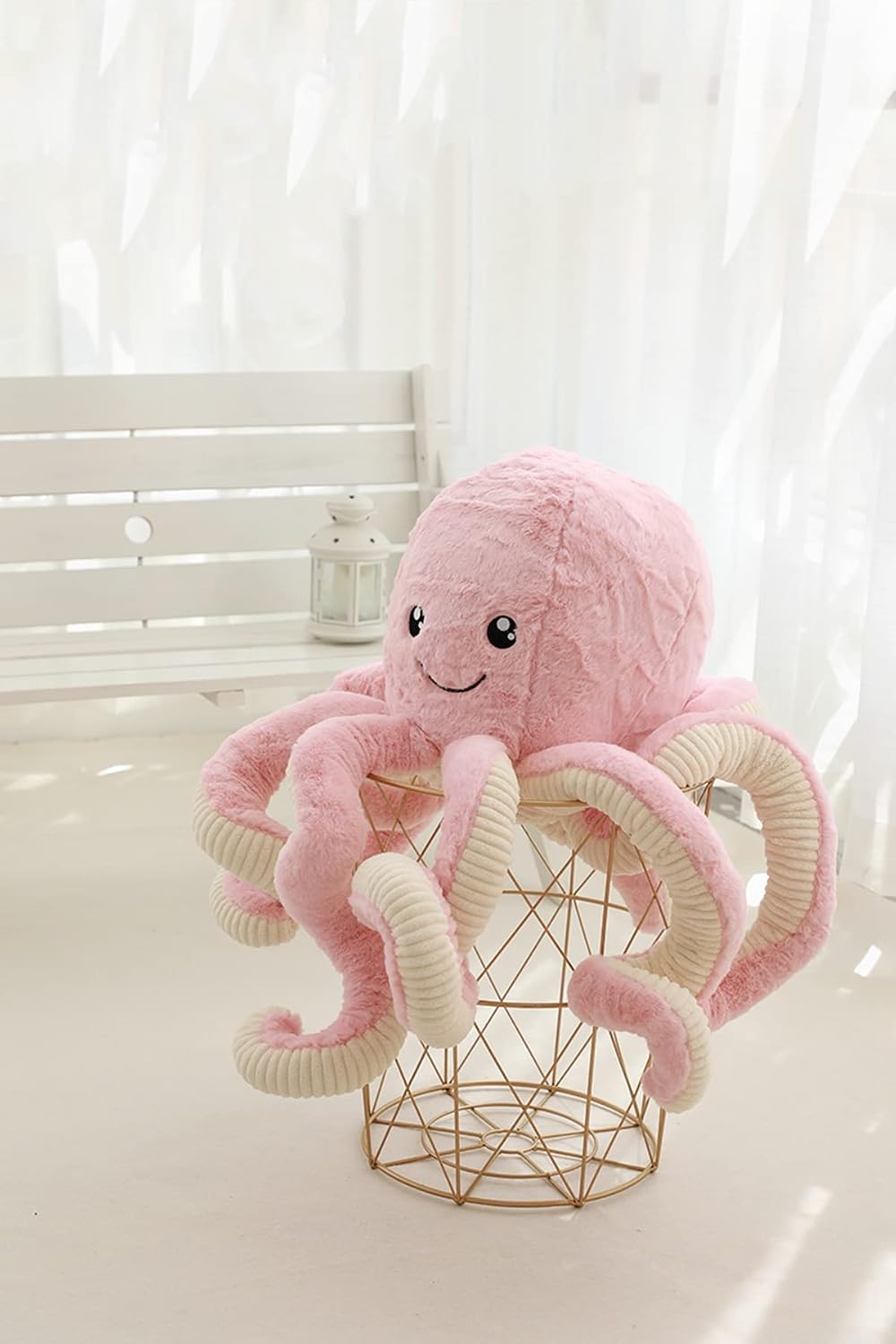 TONGSONG - Animales de peluche de pulpo de dibujos animados lindos,...